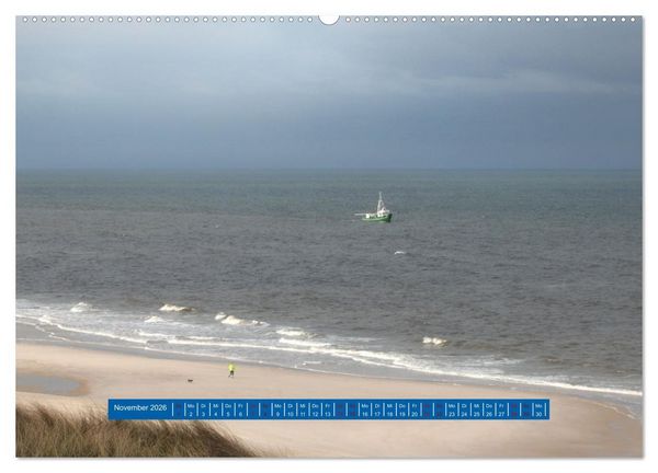 Produktbild: Ein Tag am Meer - Impressionen von der Insel Sylt (hochwertiger Premium Wandkalender 2026 DIN A2 quer), Kunstdruck in Hochglanz