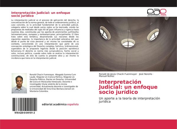 Produktbild: Interpretaci&oacute;n Judicial: un enfoque socio jur&iacute;dico