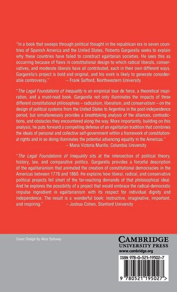 Produktbild: The Legal Foundations of Inequality