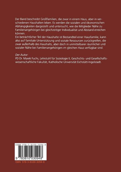 Produktbild: Hausfamilien