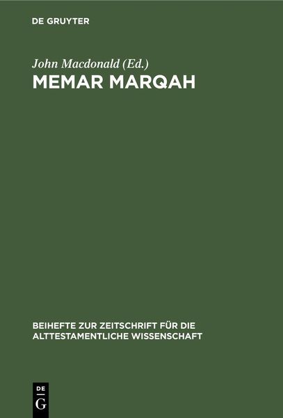 Produktbild: Memar Marqah