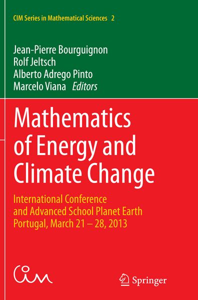 Produktbild: Mathematics of Energy and Climate Change