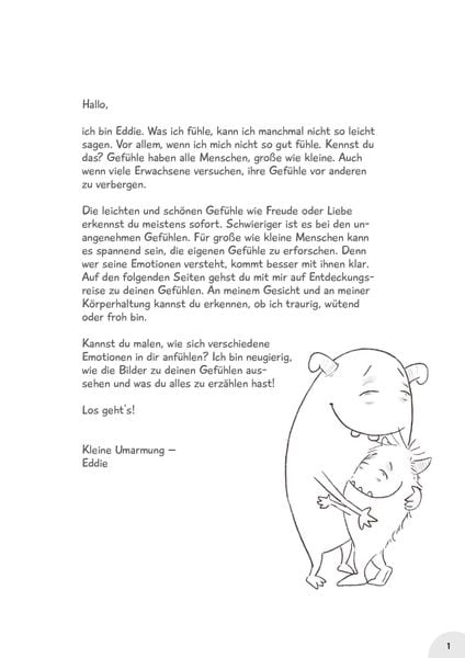 Produktbild: Mein Gef&uuml;hle-Heft. Ausmalen, ausf&uuml;llen und Dampf ablassen mit Eddie