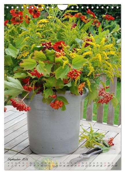 Produktbild: Blumenstr&auml;u&szlig;e aus Garten, Feld und Wald (Wandkalender 2026 DIN A4 hoch), CALVENDO Monatskalender