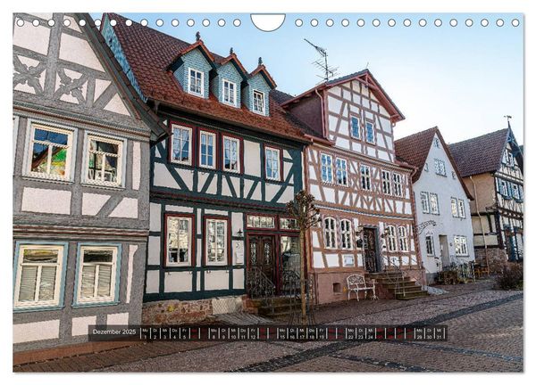 Steinau an der Straße (Wandkalender 2025 DIN A4 quer), CALVENDO Monatskalender