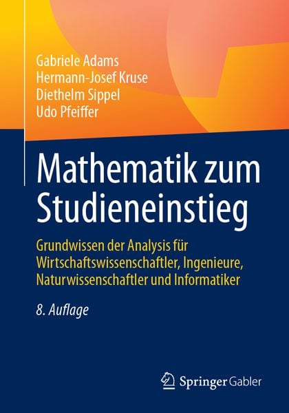 Produktbild: Mathematik zum Studieneinstieg