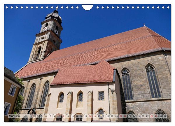 Produktbild: Amberg - Stadt zwischen Tradition und Moderne (Wandkalender 2026 DIN A4 quer), CALVENDO Monatskalender