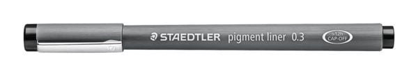 Produktbild: STAEDTLER Fineliner Lumocolor pigment liner 308 schwarz, 0,3 mm
