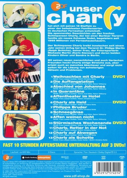 Produktbild: Unser Charly - Staffel 2 [3 DVDs]