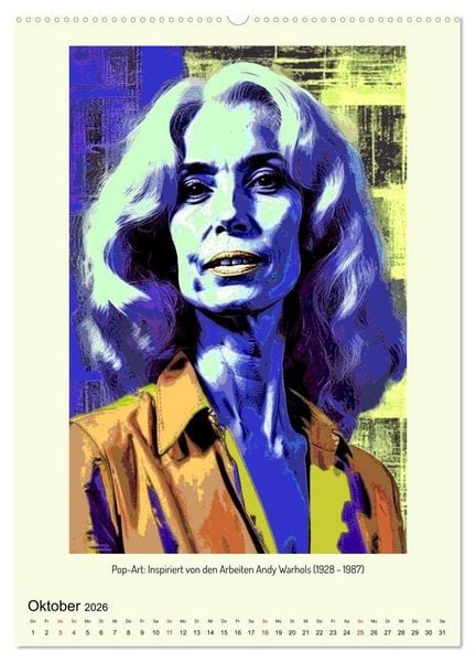 Produktbild: Pop-Art und Neo-Pop (Wandkalender 2026 DIN A2 hoch), CALVENDO Monatskalender