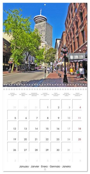 Produktbild: Vancouver Canada (Wall Calendar 2026 12 &times; 12 Inch) CALVENDO 12 Month Wall Calendar