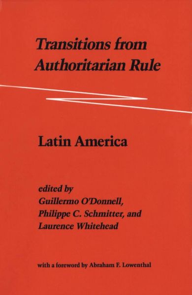 Produktbild: Transitions from Authoritarian Rule