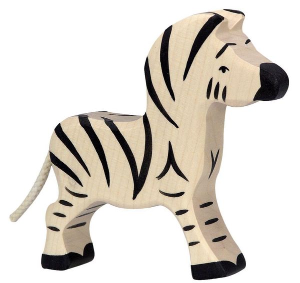 Produktbild: Holztiger Zebra, klein, Holz