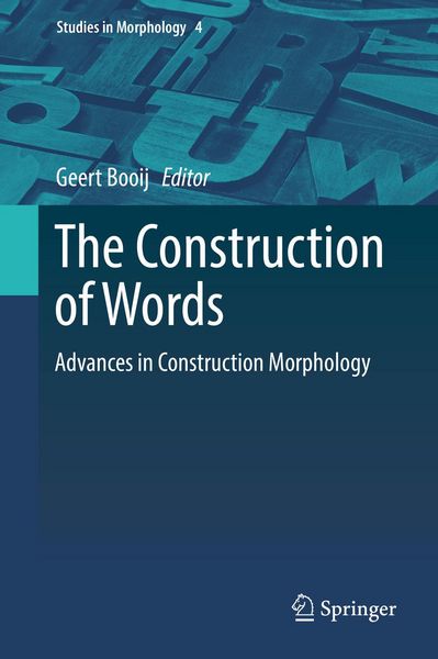Produktbild: The Construction of Words