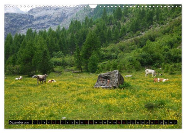 Produktbild: Sulden - S&uuml;dtiroler Bergdorf am Fu&szlig;e des Ortlers (Wandkalender 2026 DIN A3 quer), CALVENDO Monatskalender