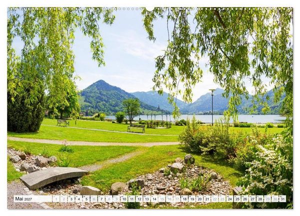 Produktbild: Schliersee-Idylle (Wandkalender 2027 DIN A2 quer), CALVENDO Monatskalender
