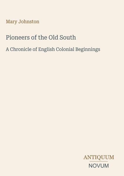 Produktbild: Pioneers of the Old South
