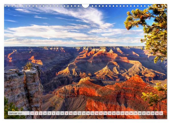 Produktbild: Grand Canyon, Nationalpark (Wandkalender 2027 DIN A3 quer), CALVENDO Monatskalender