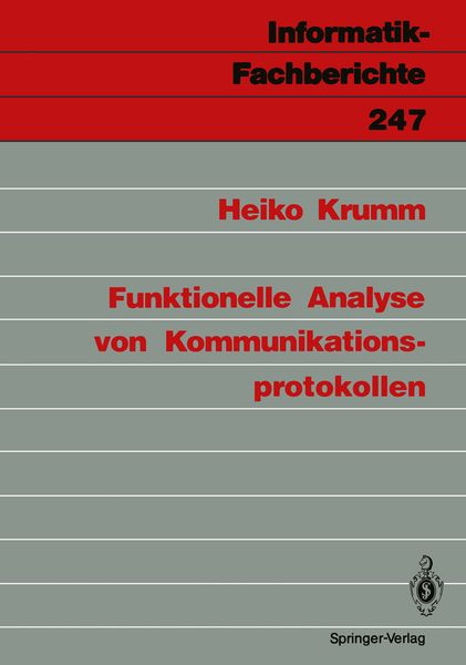 Funktionelle Analyse von Kommunikationsprotokollen