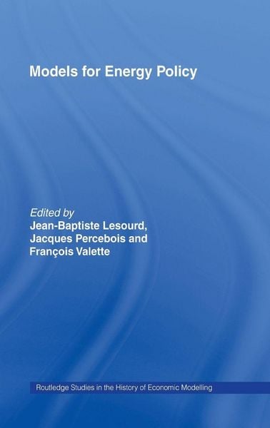 Produktbild: Models for Energy Policy