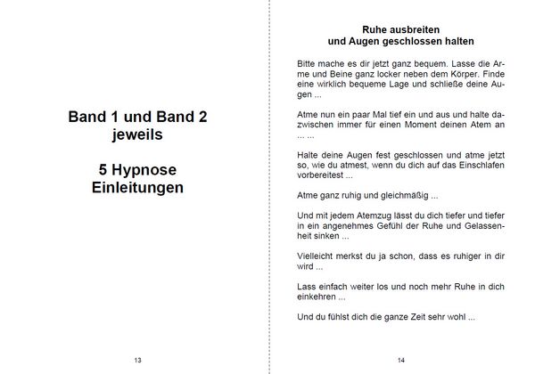 Produktbild: Hypnosetexte zum Vorlesen und selber Zusammenstellen