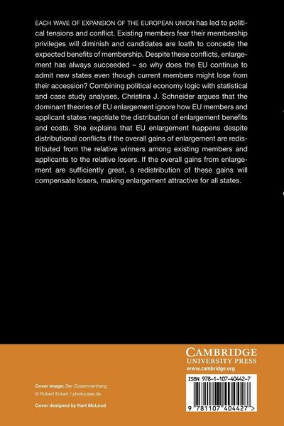 Produktbild: Conflict, Negotiation and European Union Enlargement