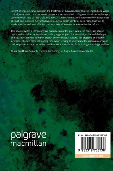 Produktbild: Rape Trials in England and Wales
