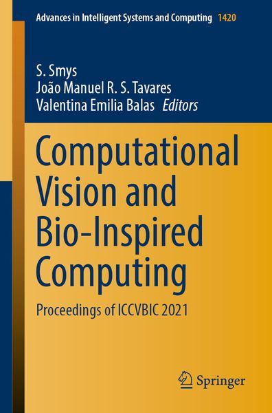 Produktbild: Computational Vision and Bio-Inspired Computing