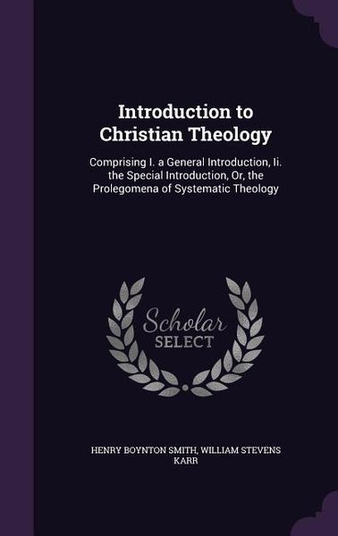 Produktbild: Introduction to Christian Theology