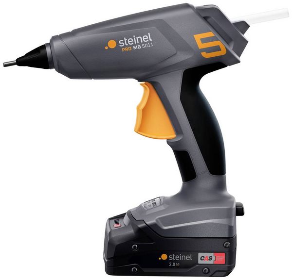 Produktbild: Steinel MOBILEGLUE 5011 A-SET FS-KF Akku Hei&szlig;klebepistole inkl. Akku, inkl. Ladeger&auml;t 11 mm 18 V 1 St.