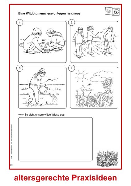 Produktbild: Kita aktiv Projektmappe Wiese