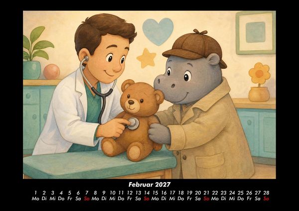 Produktbild: Sashito entdeckt Traumberufe 2027 Fotokalender DIN A3