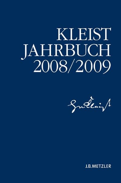 Produktbild: Kleist-Jahrbuch 2008/09