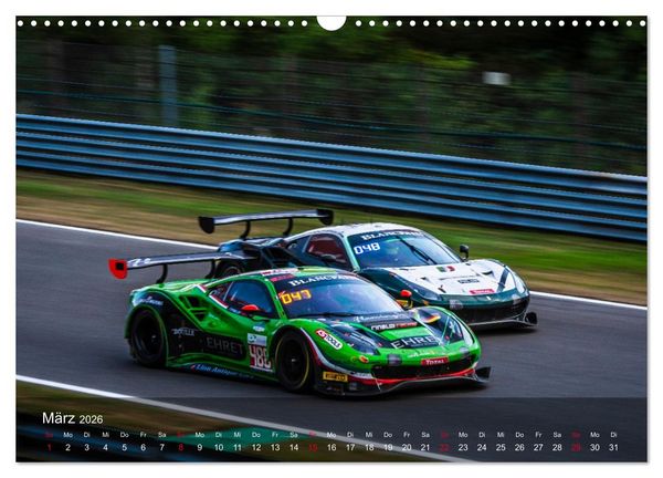 Produktbild: Motorsport aus Maranello (Wandkalender 2026 DIN A3 quer), CALVENDO Monatskalender