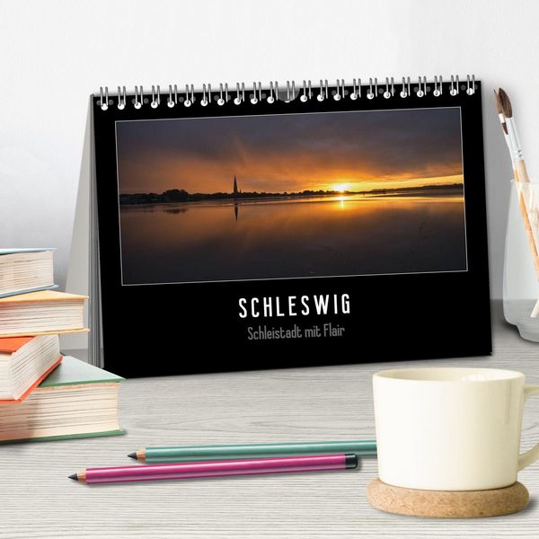 Produktbild: Schleswig - Schleistadt mit Flair (Tischkalender 2026 DIN A5 quer), CALVENDO Monatskalender