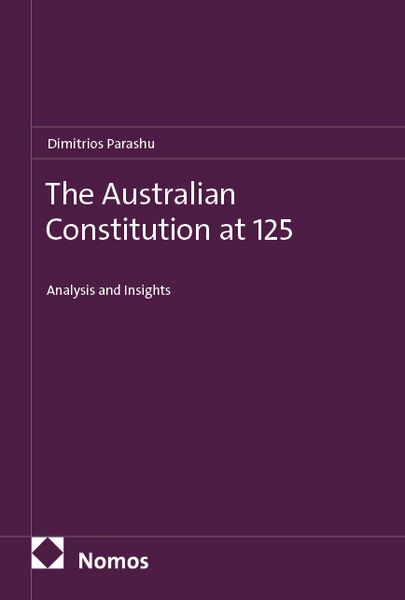 Produktbild: The Australian Constitution at 125