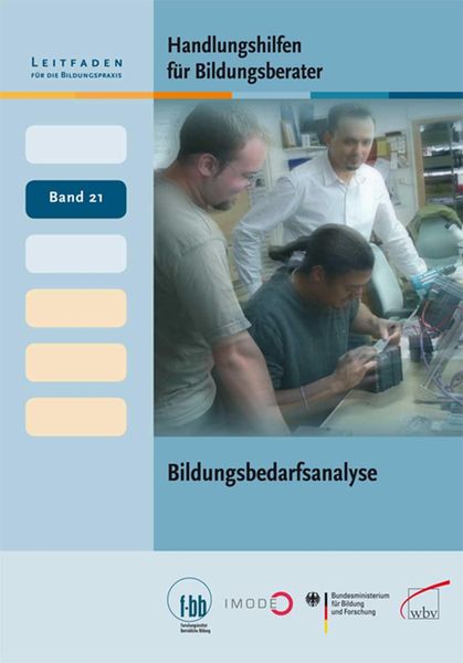 Produktbild: Handlungshilfen f&uuml;r Bildungsberater: Bildungsbedarfsanalyse