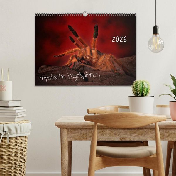 Produktbild: Mystische Vogelspinnen (Wandkalender 2026 DIN A3 quer), CALVENDO Monatskalender