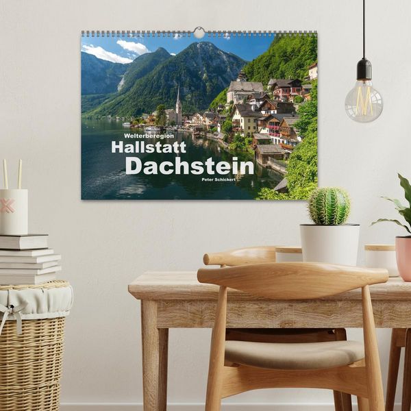 Produktbild: Welterberegion Hallstatt Dachstein (Wandkalender 2026 DIN A3 quer), CALVENDO Monatskalender
