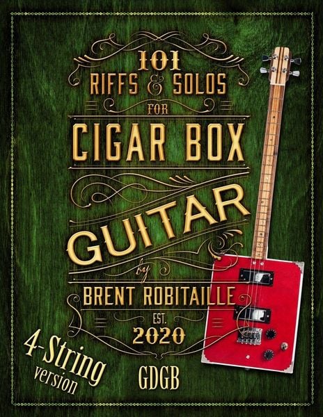 Produktbild: 101 Riffs and Solos for 4-String Cigar Box Guitar