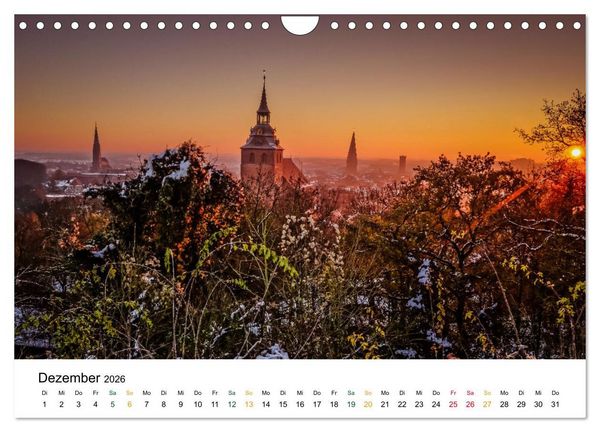Produktbild: L&uuml;neburg (Wandkalender 2026 DIN A4 quer), CALVENDO Monatskalender