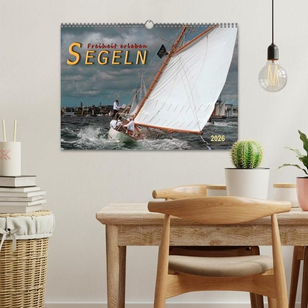 Produktbild: Segeln, Freiheit erleben (Wandkalender 2026 DIN A3 quer), CALVENDO Monatskalender