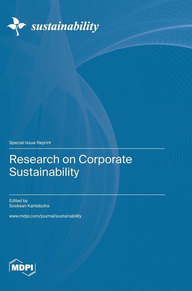 Produktbild: Research on Corporate Sustainability