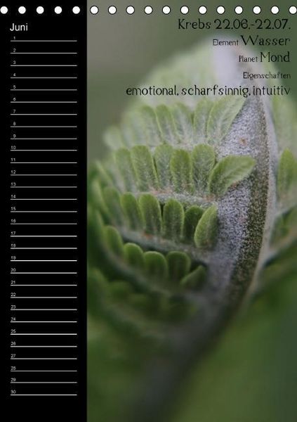 Produktbild: Naturbilder mit Sternzeichen / Geburtstagskalender (Tischkalender immerw&auml;hrend DIN A5 hoch)