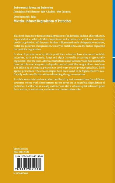 Produktbild: Microbe-Induced Degradation of Pesticides