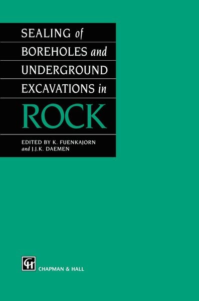 Produktbild: Sealing of Boreholes and Underground Excavations in Rock