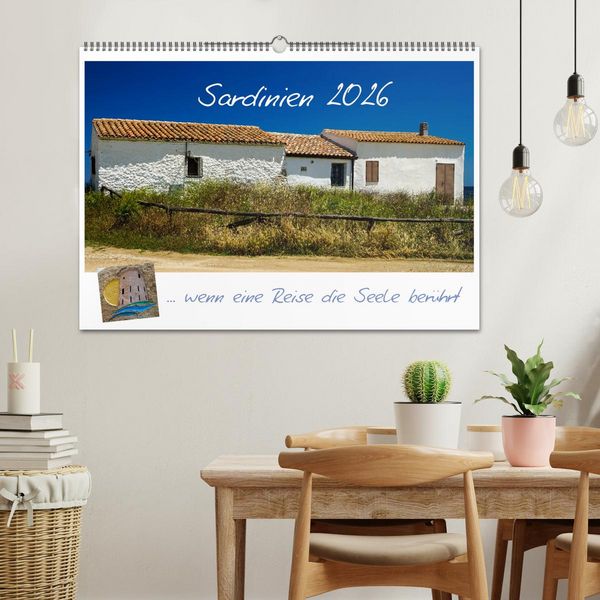 Produktbild: Sardinien ... wenn eine Reise die Seele ber&uuml;hrt (Wandkalender 2026 DIN A2 quer), CALVENDO Monatskalender