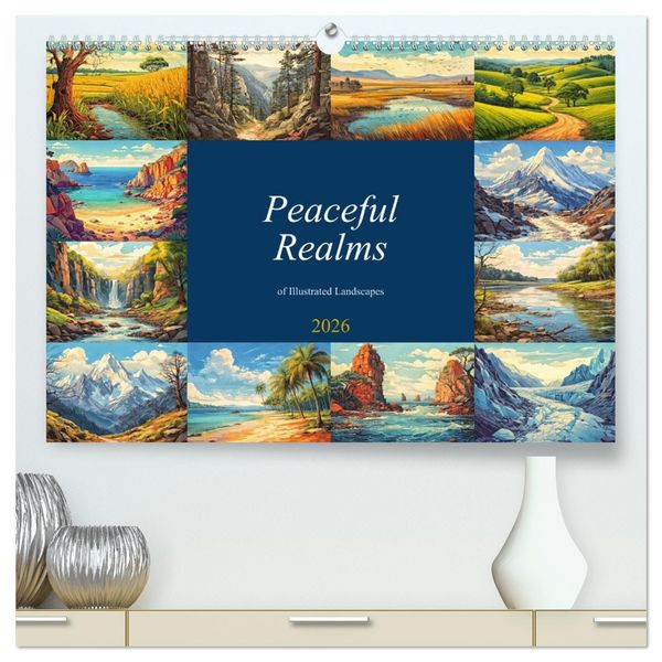Produktbild: Braun, W: Peaceful Realms of Illustrated Landscapes (High Qu