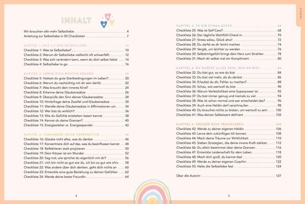 Selbstliebe in 50 Checklisten