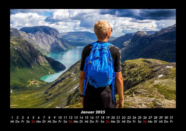 Produktbild: Wanderlust 2025 Fotokalender DIN A3